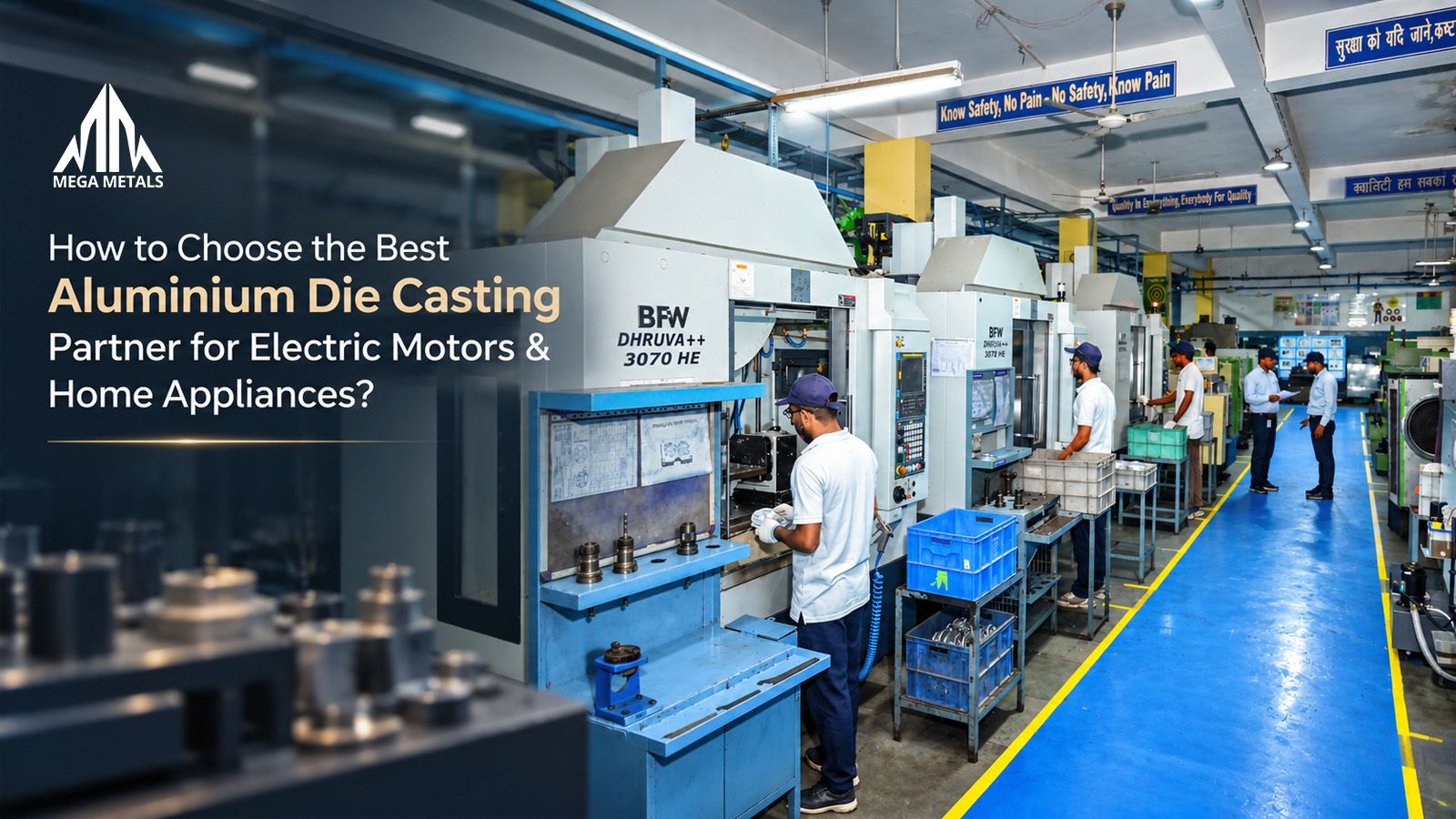 How to Choose the Best Aluminium Die Casting Partner for Electric Motors & Home Appliances?